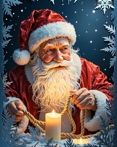 Christmas e-card design