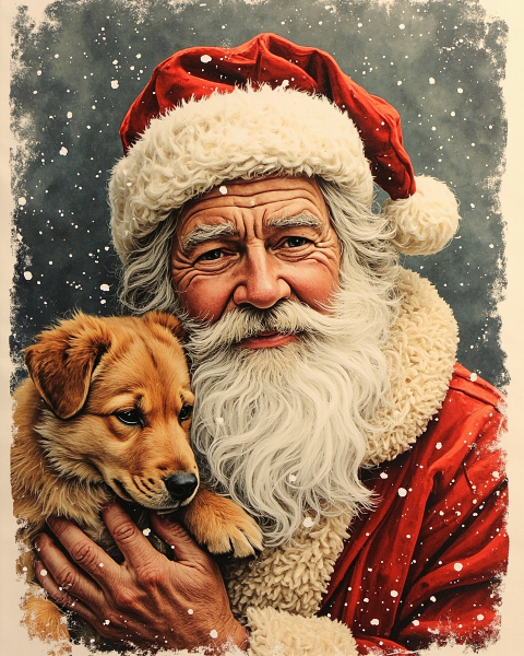 Christmas e-card design