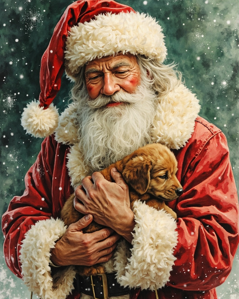 Christmas e-card design