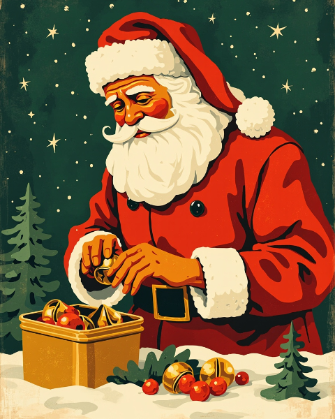 Christmas e-card design