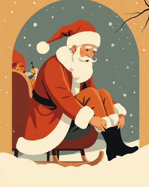 Christmas e-card design