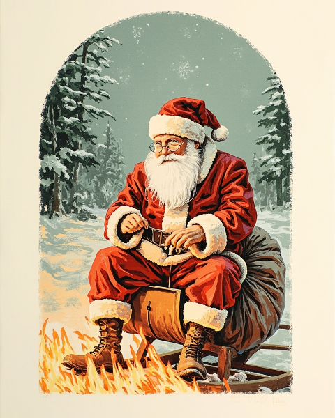 Christmas e-card design