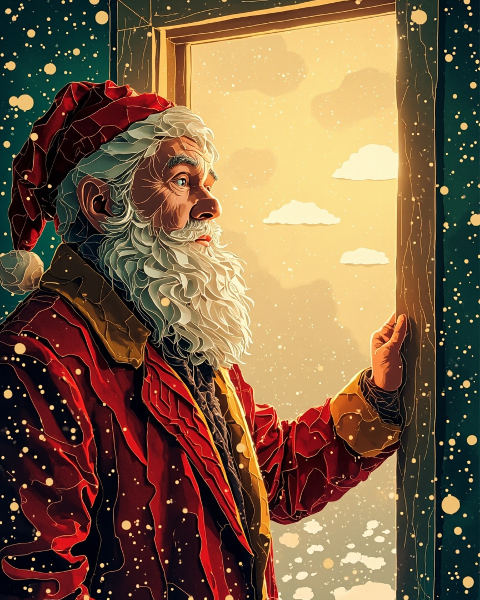 Christmas e-card design