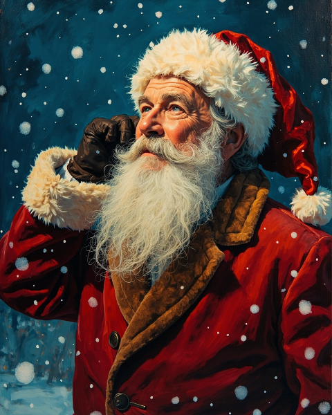 Christmas e-card design
