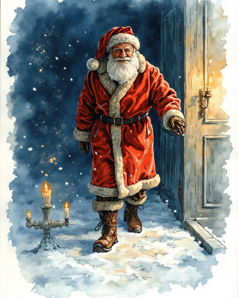 Christmas e-card design