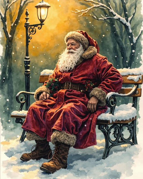 Christmas e-card design
