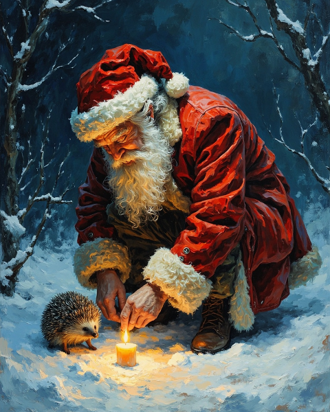 Christmas e-card design