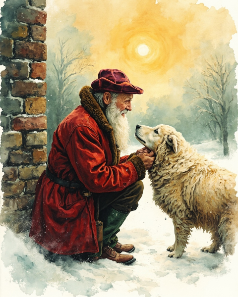 Christmas e-card design