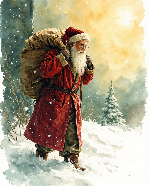 Christmas e-card design
