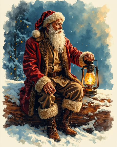 Christmas e-card design