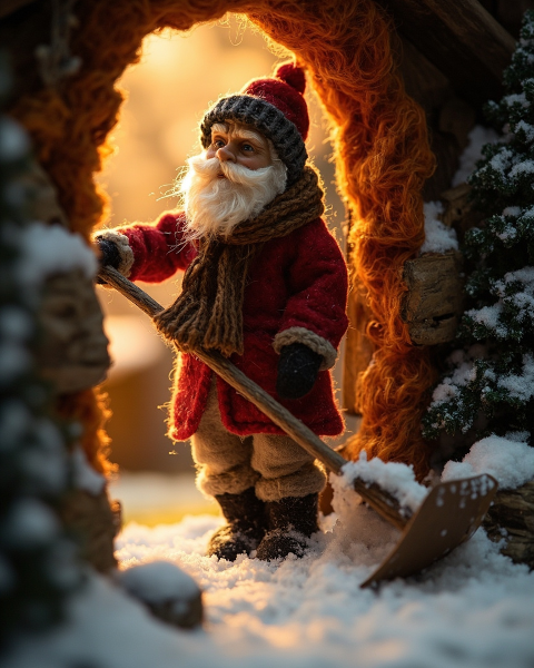 Christmas e-card design