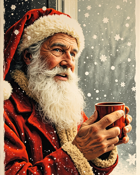 Christmas e-card design