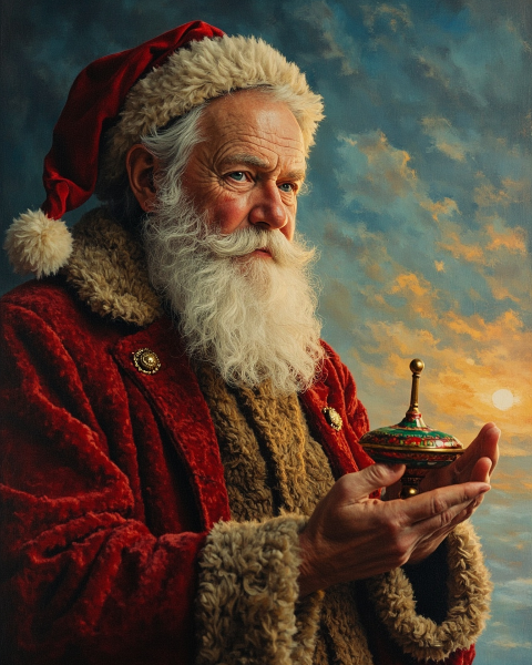 Christmas e-card design