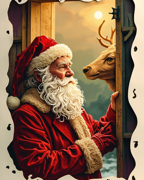 Christmas e-card design