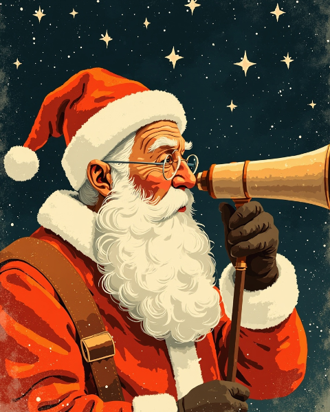 Christmas e-card design