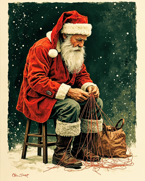 Christmas e-card design