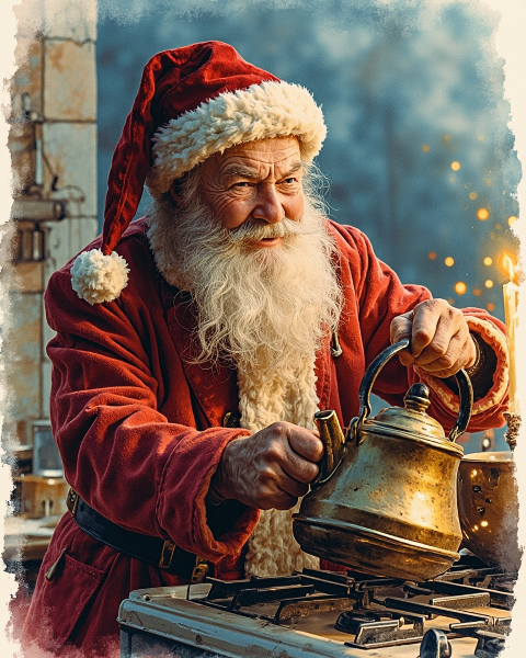 Christmas e-card design