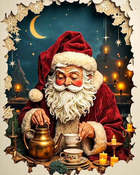 Christmas e-card design