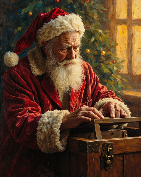 Christmas e-card design