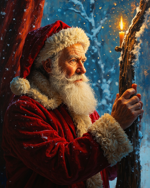 Christmas e-card design