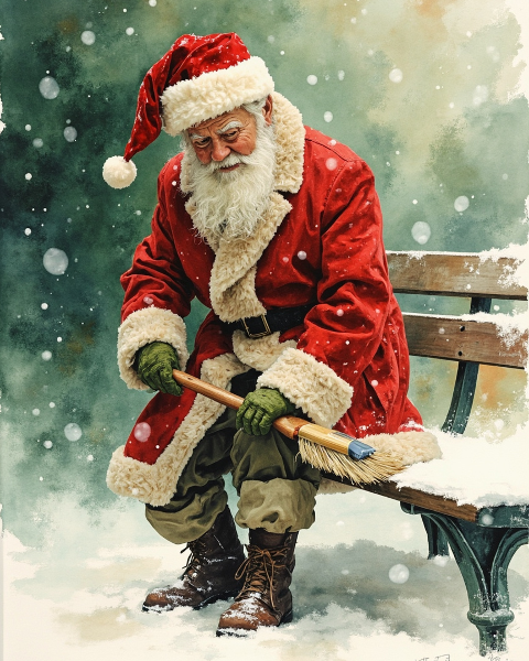 Christmas e-card design