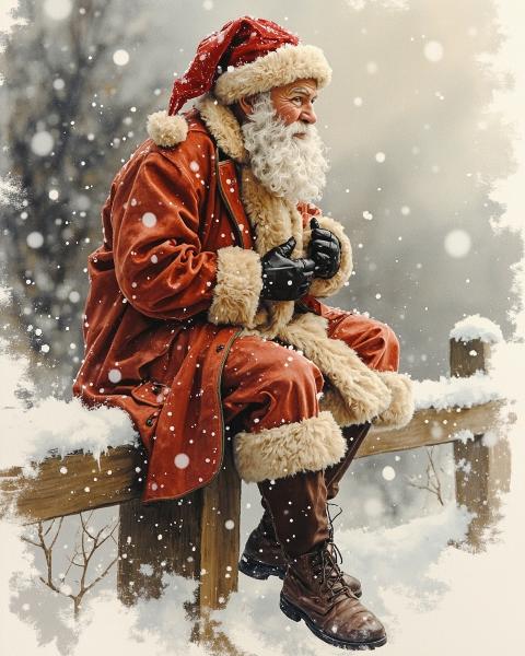 Christmas e-card design
