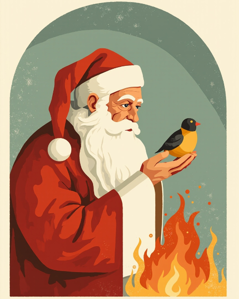 Christmas e-card design
