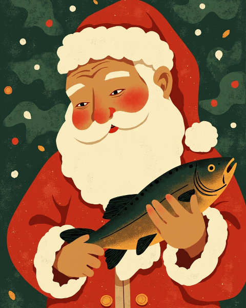 Christmas e-card design