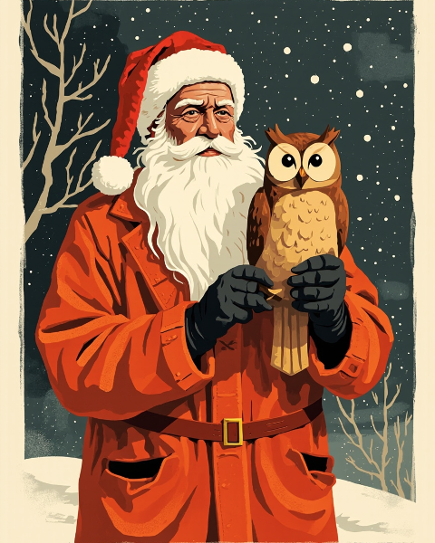 Christmas e-card design