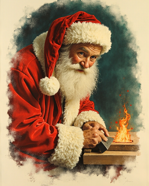 Christmas e-card design