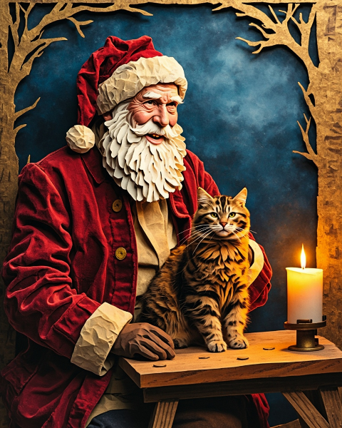 Christmas e-card design