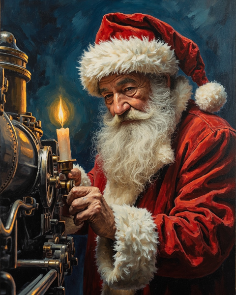 Christmas e-card design