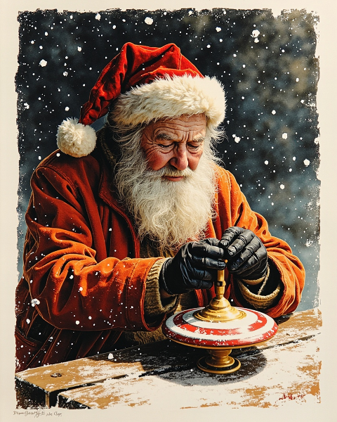 Christmas e-card design