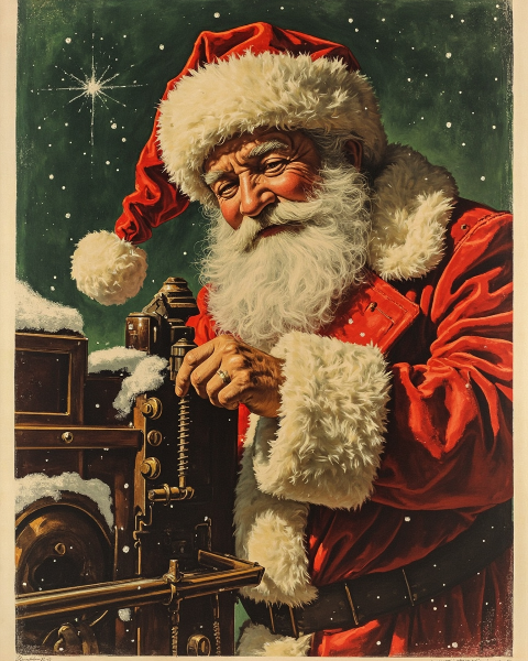 Christmas e-card design