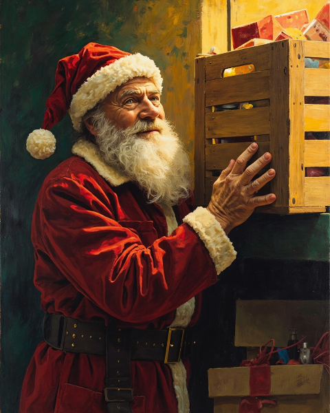 Christmas e-card design