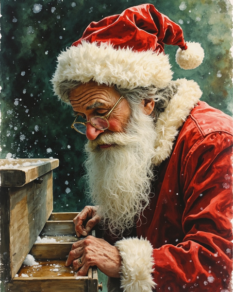 Christmas e-card design