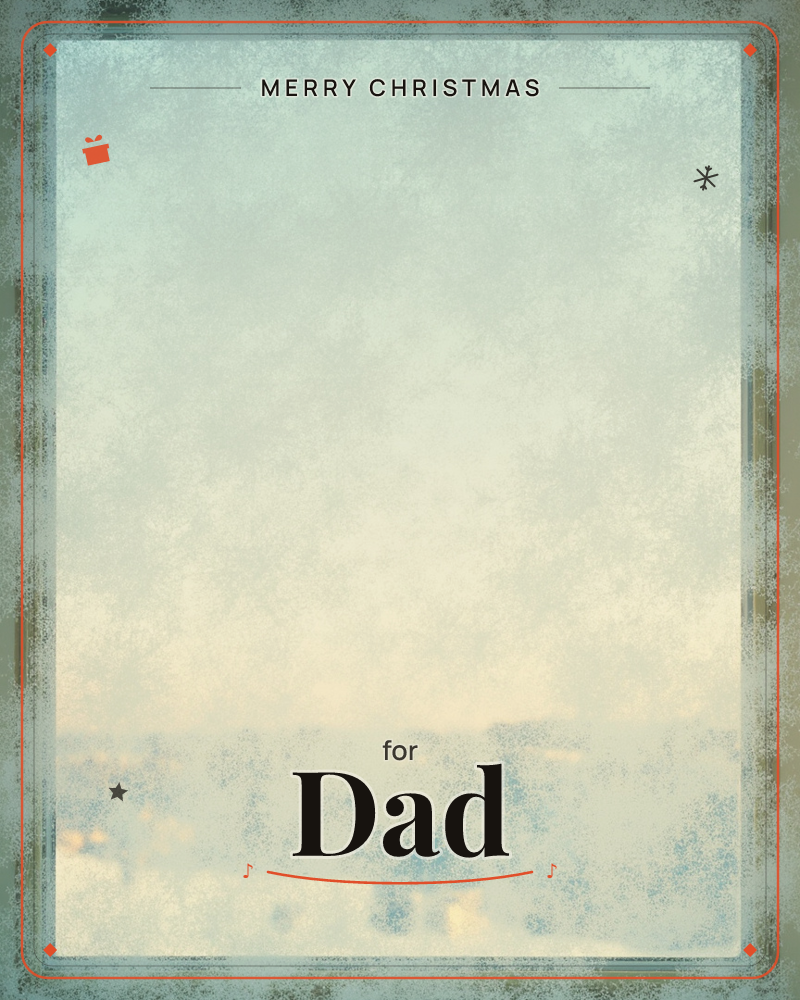 A quiet, minimalist landscape rendered almost entirely in soft atmospheric gradient, pale sea-green sky melting into a warm hazy horizon line, with a…, a christmas e-card design