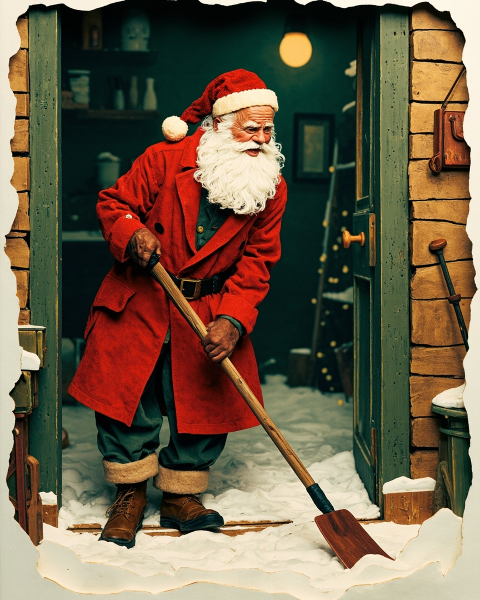 Christmas e-card design