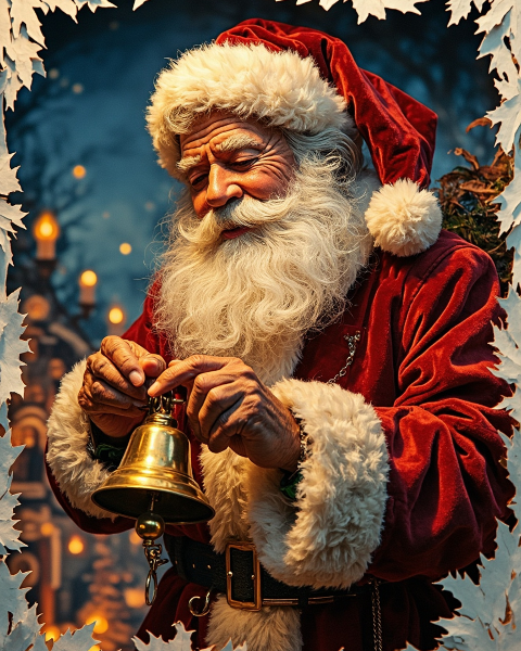 Christmas e-card design