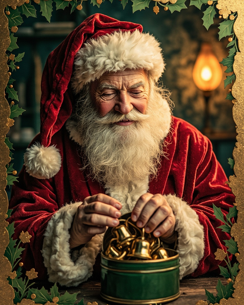 Christmas e-card design