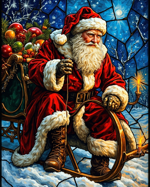 Christmas e-card design