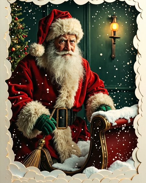 Christmas e-card design
