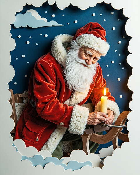 Christmas e-card design