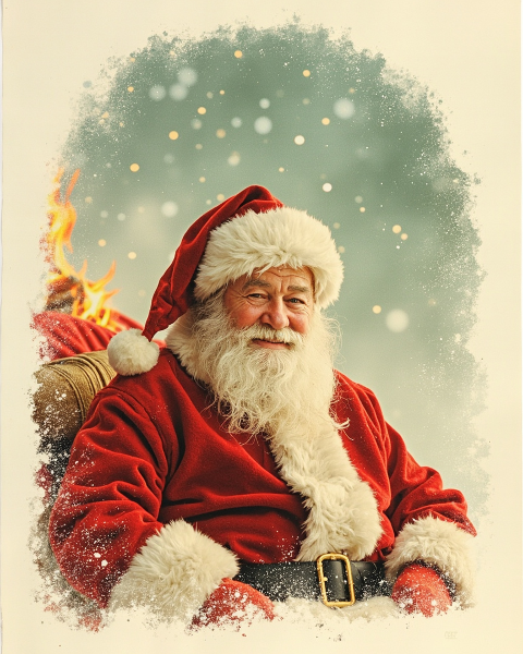 Christmas e-card design
