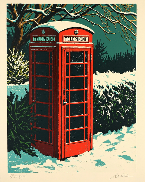 Christmas e-card design