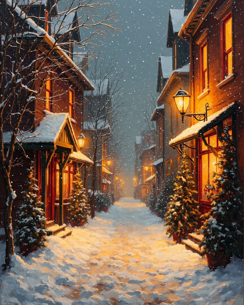 Christmas e-card design