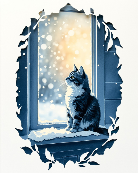 Christmas e-card design