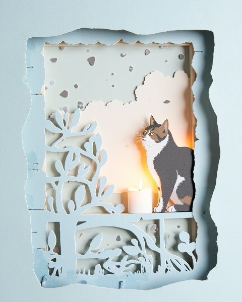 Christmas e-card design