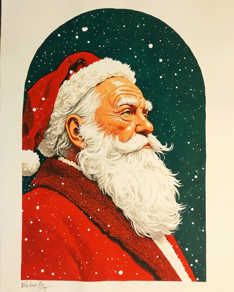 Christmas e-card design