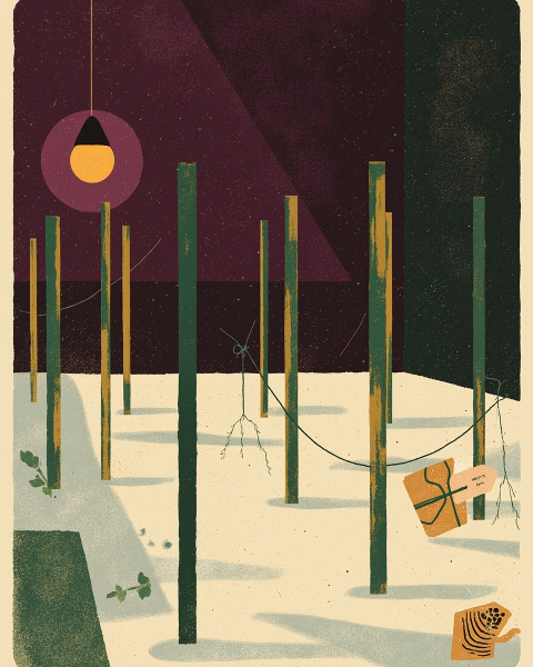 Christmas e-card design